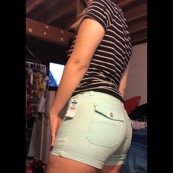 Mint Shorts - Picture 3 of 4